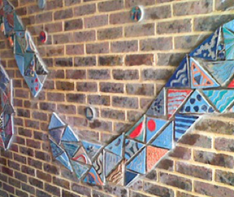 2011-2012: MOSAIC TILE MURAL – CANALSIDE ACTIVITY CENTRE, LONDON