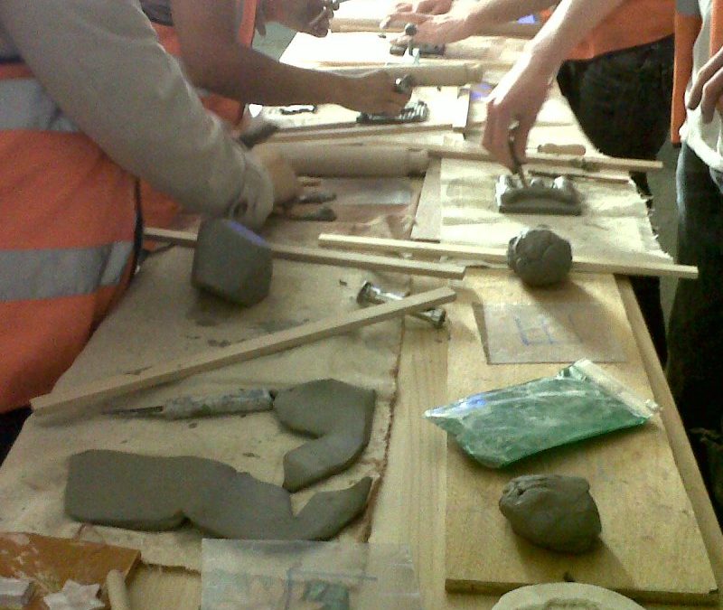 2013: CERAMIC MURAL PROJECT – REMAKERY, LONDON